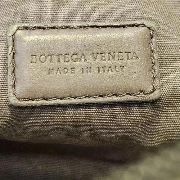 BV Intrecciato Leather Double  Zip Pouch - Picture 2 of 13